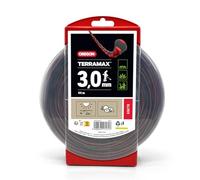 Fil débroussailleuse Ovale torsade Terramax Rouge/noir ø3 mm/44m Oregon 636778