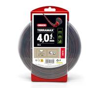 Fil débroussailleuse Ovale torsade Terramax Rouge/noir ø4 mm/26m Oregon 636776
