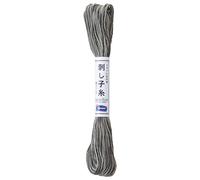 Fil Sashiko - 20 mètres - Olympus - Fabriqué au Japon Dégradé Gris - n°96
