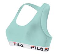 Fila 102103 Sujetador Deportivo, Azul Turquesa, S para Mujer
