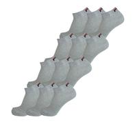 FILA 12 Pares De Calcetines, Quarter Sneakers Unisex, 35-38; 39-42; 43-46