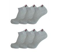 Fila 6 Par Calcetines Cuartos Zapatillas Unisex 35-46 Trainer - Varios Color