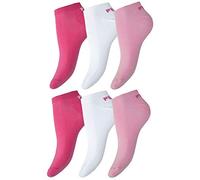 FILA ® 6 Pares Calcetines, Invisible Zapatillas Deportivas Unisex, 35-46 Unicolor - - Pink Panther, 35-38 (3-5 UK)