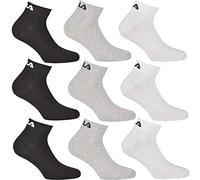 Fila 9 pares de calcetines de entrenamiento unisex Surtido clásico. 39-42