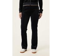FILA Adriano Straight Velour Track Pants Black Talla: L | Pantalones Deportivos Outlet | Mujer | Negro