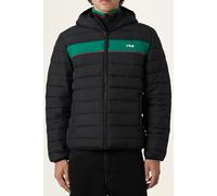 FILA Alpignano Regular Hooded Lightweight Jacket Black Talla: S | Chaquetas Finas Outlet | Hombre | Negro