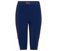 FILA Basel Short Leggings Medieval Blue-true Red-bright White Talla: S | Leotardos Outlet | Mujer | Blanco