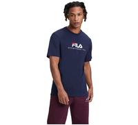 FILA Bedburg Tee Black Iris Talla: S | Camisetas Outlet | Unisex | Negro