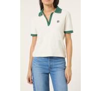 FILA Belfort Relaxed Johnny Collar Towelling Top Egret-posy Green Talla: XS | Polos Outlet | Mujer | Verde