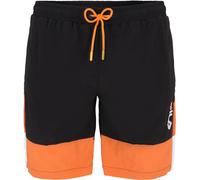 Fila Bermudas Sciacca Bermudas Negro-Celosia Naranja-Brillo White XL