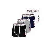 Fila Boxer para Hombre de algodón, Calzoncillos para Hombre, Transpirables, elásticos (4), Talla S, a, S