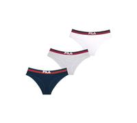 FILA Bragas Mujer Algodón, Ropa Interior Mujer cómoda y suave (lote de 3)