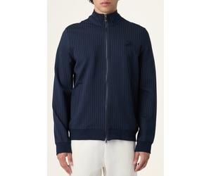 FILA Brera Regular Pinstriped Track Jacket Black Iris / Egret Str Talla: XS | Chaquetas Finas Outlet | Hombre | Negro