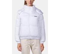 FILA Buchen Cropped Puffer Jacket Bright White Talla: M | Chaquetas de Invierno Outlet | Mujer | Blanco