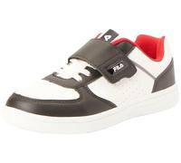 FILA C. Court Cb Velcro Kids, Zapatillas Unisex niños, Blanco Y Negro, 33 EU