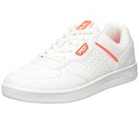 FILA C. Court Teens, Zapatillas Unisex niños, White Fiery Coral, 38 EU