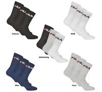 Fila Calcetines 9,12, 15 Par Tenis, para Ocio, Sport, Street, Unisex