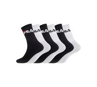 FILA Calcetines Hombre y Mujer 39-42, Algodón Pack de 6, Gris 6NG