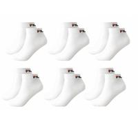 FILA Calcetines deportivos para hombre (pack de 6) (IT, F9300 300 White 39-42)
