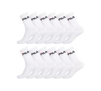FILA Calcetines Hombre, lote de 12, Calcetines Altos, tenis, acento rendimiento