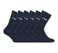 FILA - Calcetines deportivos para hombre (6 unidades), Azul marino marino, 43-46