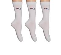 Fila F9630 Unisex, Calcetín Hombre, Blanco, 39-42 Paquete De 3