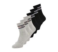 FILA Calcetines navy / gris moteado / rojo / blanco 35-38 navy / gris moteado / rojo / blanco