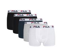 FILA Calzoncillo boxer azul oscuro / gris claro / negro / blanco S azul oscuro / gris claro / negro / blanco