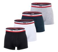 FILA Calzoncillo boxer azul oscuro / gris / rojo / negro / blanco M azul oscuro / gris / rojo / negro / blanco