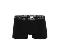 FILA Calzoncillo boxer gris / negro S gris / negro