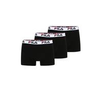 FILA Calzoncillo boxer rojo / negro / blanco S EUR