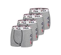 FILA Boxer para Hombre de algodón, Calzoncillos para Hombre, Transpirable, elástico (Juego de 4), Talla L, Gr, L