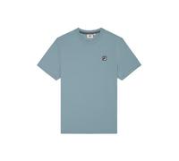 FILA Camiseta 'Biella' azul paloma / rojo / negro / blanco L azul paloma / rojo / negro / blanco