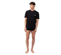 FILA Camiseta de Cuerpo para Hombre, Camiseta para Hombre, 100% algodón, Regular fit y Cuello Redondo (Lote de 2)