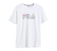 FILA Sofades Logo Tee Bright White Talla: M | Camisetas con Decoración Impresa Outlet | Hombre | Blanco