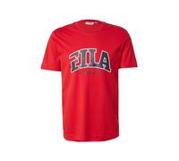 FILA Lanaken Regular Graphic tee Camiseta, Color Rojo, S Hombres