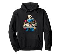 Fila Carpool Humor Mamá Salida Escuela Vida Recorrido Sudadera con Capucha