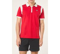 FILA Casoli Regular Blocked Polo Shirt True Red-egret Talla: XL | Polos Outlet | Hombre | Rojo