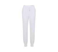 Fila Cintura Alta Pantalón de Vestir, Blanco Brillante, L para Mujer