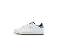 FILA Courtbay F, Zapatillas Hombre, White Gray Violet Navy, 45 EU