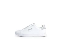 Fila Courtbay Linear wmn - Zapatillas Deportivas para Mujer, Color Blanco, Gris y Violeta, Talla 39 EU, White Gray Violet, 39 EU