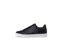 FILA Logotipo de Courtbay, Zapatillas Hombre, Negro Blanco, 45 EU