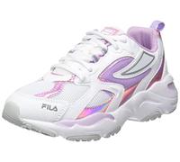 Fila Cr-cw02 Ray Tracer Kids, Zapatillas Unisex niños, White Fair Orchid, 32 EU