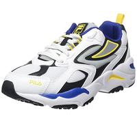 FILA Cr-cw02 Ray Tracer Kids, Zapatillas Unisex niños, White Lapis Blue, 30 EU
