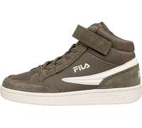 Fila Crew Velcro Mid Kids, Zapatillas, Verde Oliva (Olive Night), 34.5 EU