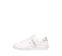 FILA Crosscourt 2 F Wmn, Zapatillas Mujer, Blanco y Plateado, 38 EU