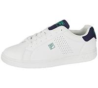 FILA Crosscourt 2 Nt Teens, Zapatillas Unisex niños, White Medieval Blue, 36 EU