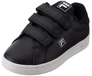 FILA Crosscourt 2 Nt Velcro Kids, Zapatillas Unisex niños, Negro, 32 EU
