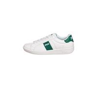 FILA Crosscourt Line, Zapatillas Hombre, White-Verdant Green, 44 EU Ancho