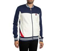 Fila de los hombres Chaqueta deportiva con paneles Oceana, Azul